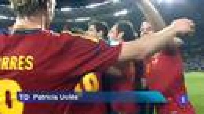 Telediario 1 - Mal partido de la selección olímpica ante Senegal