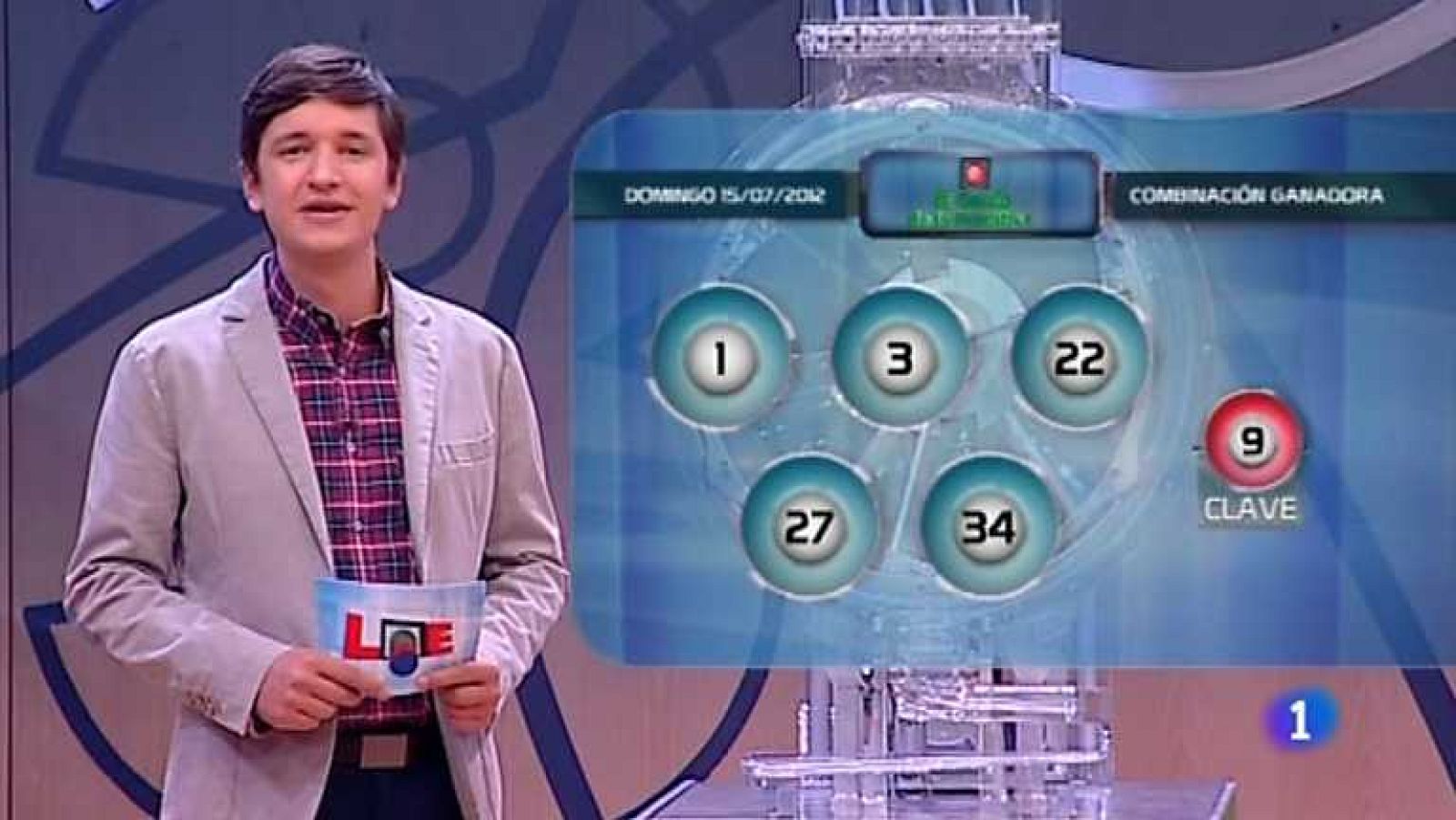 Lototurf y Gordo de la Primitiva - 15/07/12 - Ver ahora