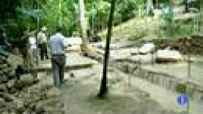 Telediario 1 - Descubierto un jeroglífico maya