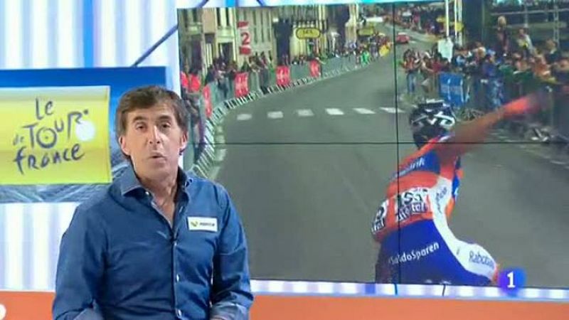 Perico: "Se acabó el gafe en este Tour" 