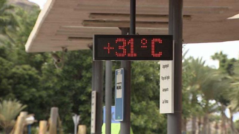 Viento fuerte en Canarias