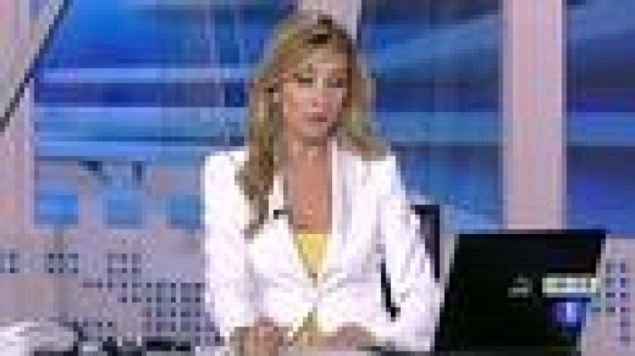 Telediario 1 - Uno de los frentes del incendio de Tenerife podría llegar al Parque Nacional del Teide