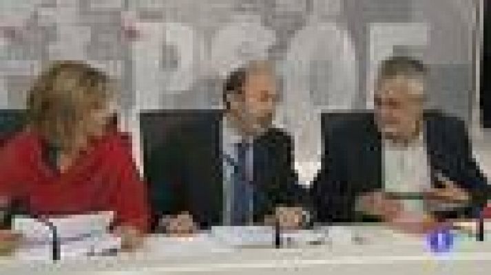 Telediario 1 - El PSOE exige a Rajoy que retire los últimos ajustes