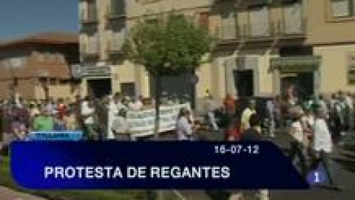 Noticias de Castilla-La Mancha - Noticias Castilla La Mancha en 2'. (16/07/12)