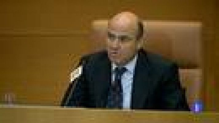 Telediario 1 - Rebaja de sueldos en el Ibex 35