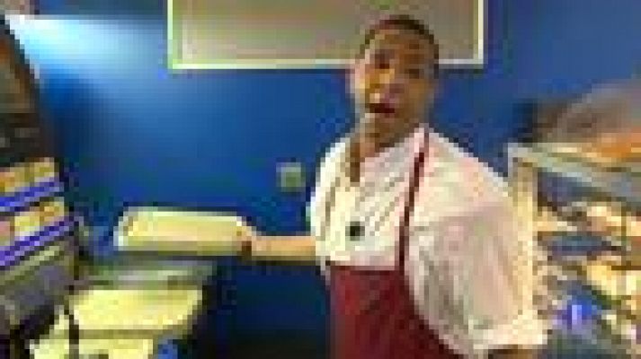 Telediario 1 - Programa de ayuda de UGT y Adecco