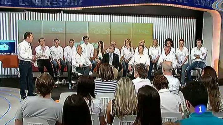 Telediario 1 - El despliegue olímpico de RTVE en los Juegos