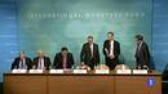 Telediario 1 - La crisis del euro