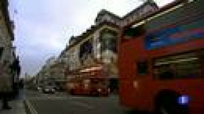 Telediario 1 - Histórico despliegue de RTVE en Londres 2012