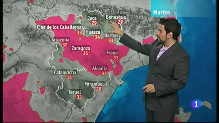 Noticias Aragón - El tiempo en Aragón - 17/07/12