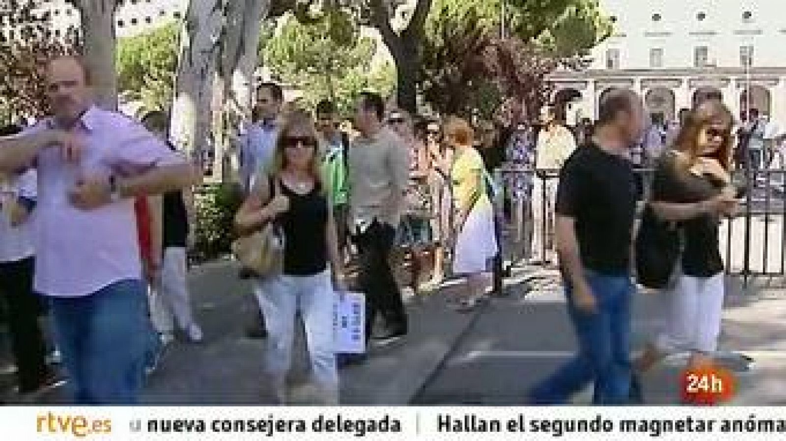  Protestas de los funcionarios por los recortes aprobados por el Gobierno de Mariano Rajoy