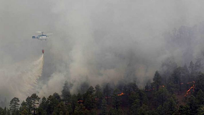 Incendio en Tenerife