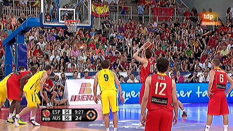 Baloncesto - Gira Preolímpica de la Selección española: España - Australia - ver ahora