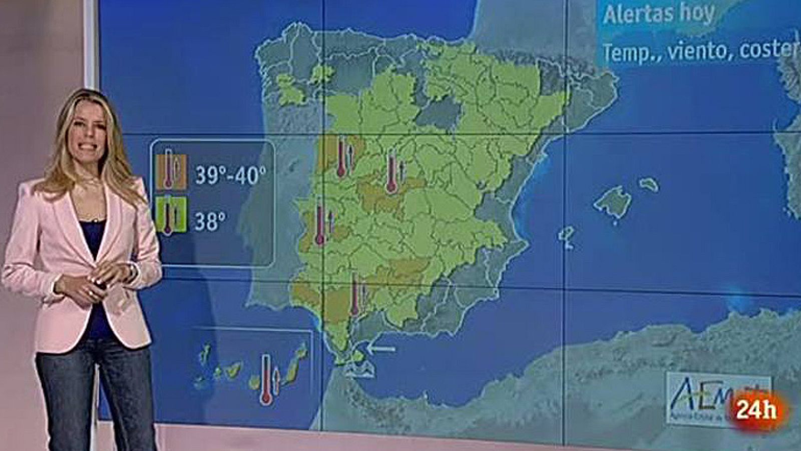 El calor no da respiro en toda España - El tiempo | Ver