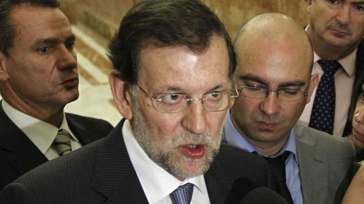 Telediario 1 - Rajoy insiste en sus medidas