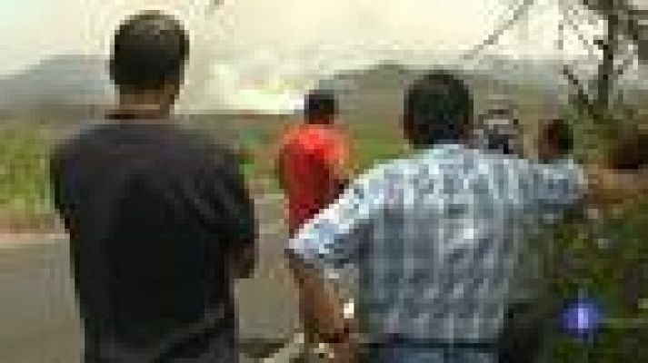 Telediario 1 - Incendio en Tenerife