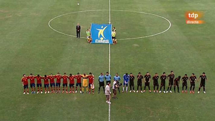 Fútbol - Fútbol preolímpico: España-México