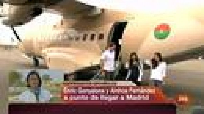 Informativo 24h - Los dos cooperantes liberados en Mali llegan a España