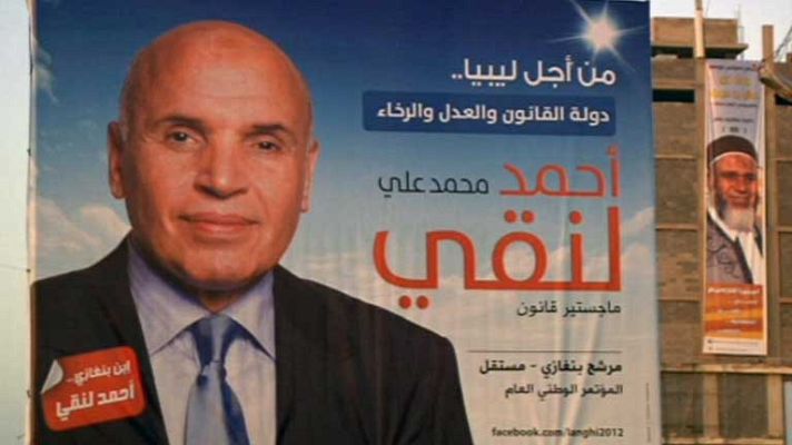 Telediario 1 - Reconocimiento a Mahmud Yibril