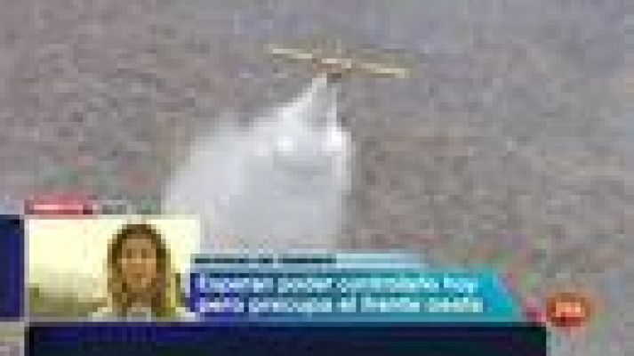 Informativo 24h - Controlan los frentes del incendio de Tenerife salvo Tágara y Chirche