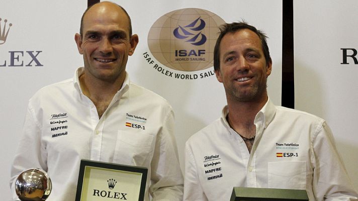 Telediario 1 - Iker Martínez y Xabi Fernández renuncian a ser los abanderados olímpicos