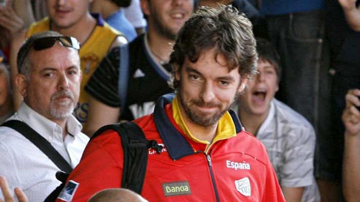 Telediario 1 - Pau Gasol será el abanderado español