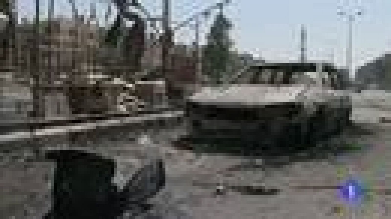 Duros enfrentamientos de los rebeldes con el ejército en Damasco