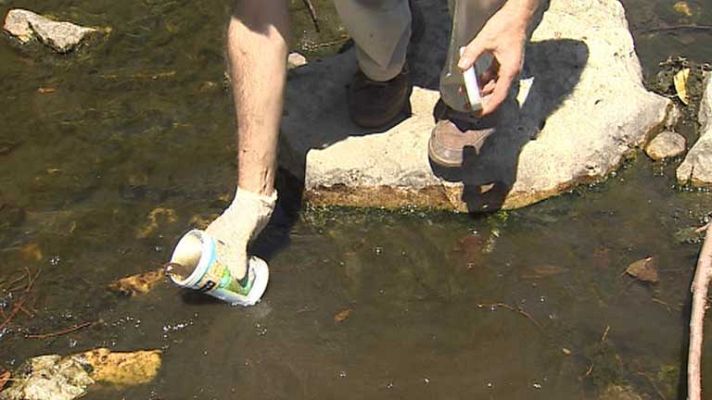 Telediario 1 - Mal estado de los ríos