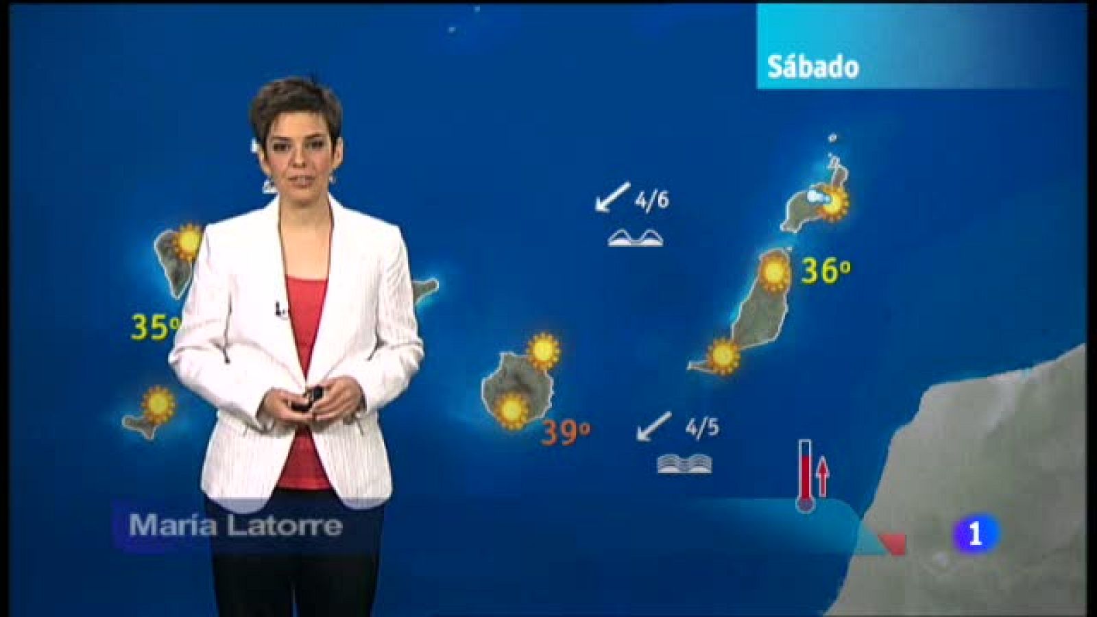 El tiempo en Canarias 21/07/2012 | Ver