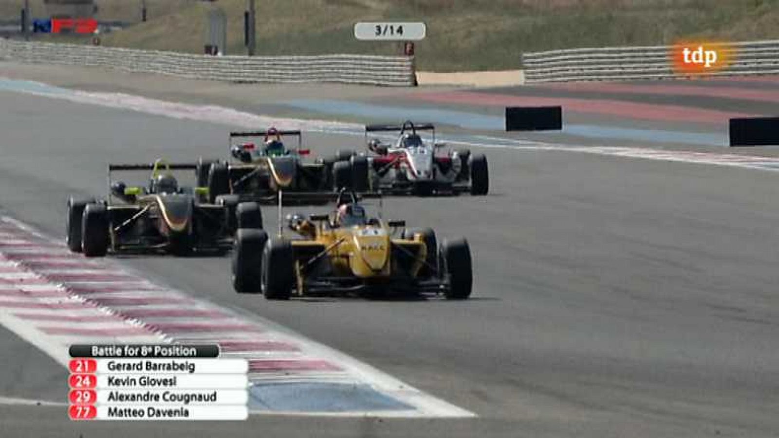 Automovilismo - European F3 - 1ª carrera desde Paul Ricard