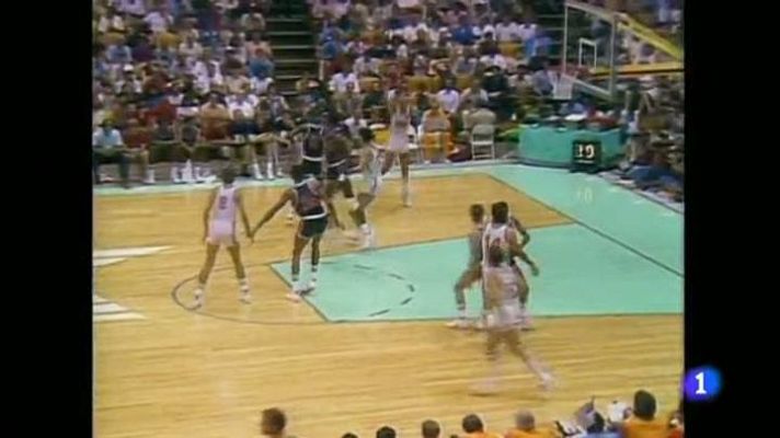 Telediario 1 - El EE.UU-España de Los Ángeles 84 cambió nuestro baloncesto