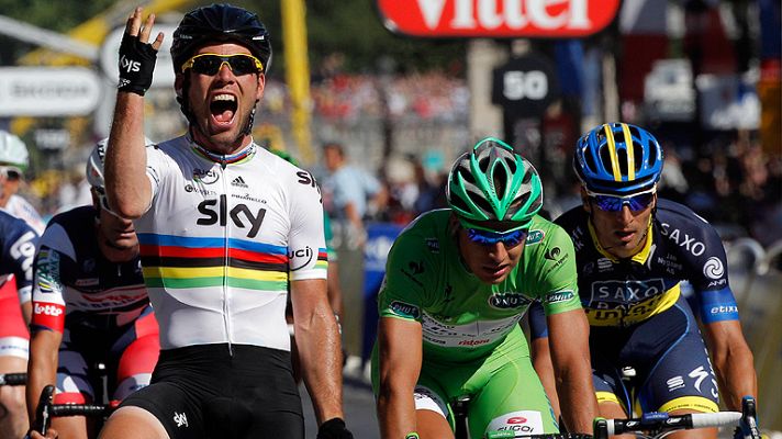 Tour de Francia - Cavendish suma la cuarta en París, Wiggins el primero