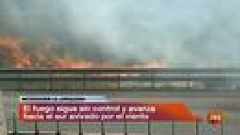 Un incendio en el Empordà quema mil hectáreas 