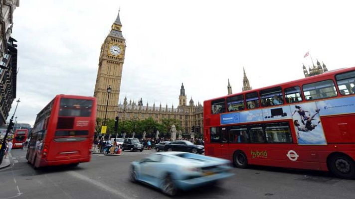 Telediario 1 - Poco espíritu olímpico en Londres