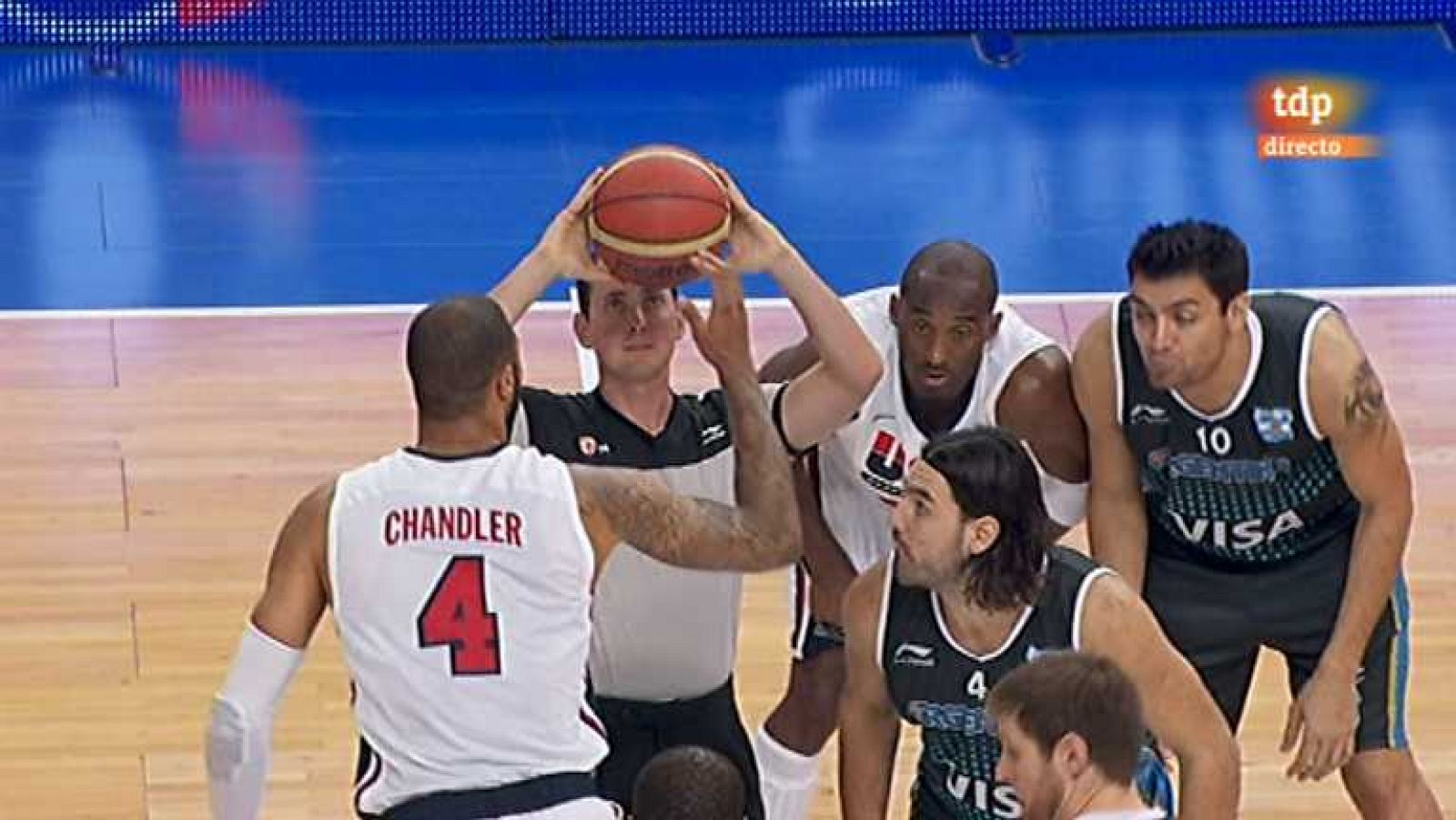 Baloncesto - Gira Preolímpica de la Selección española: EEUU - Argentina