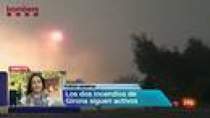 Telediario 1 - Incendio del Empordà