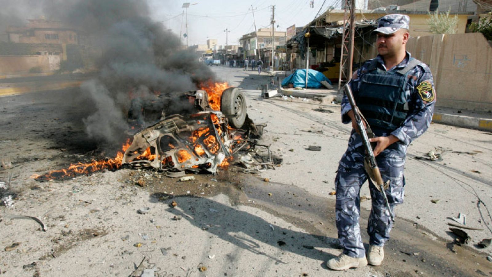 Decenas de muertos en una serie de atentados en Irak