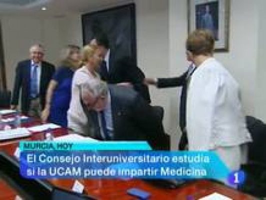 Noticias Murcia - La comunidad de Murcia en 2'.(23/7/2012).