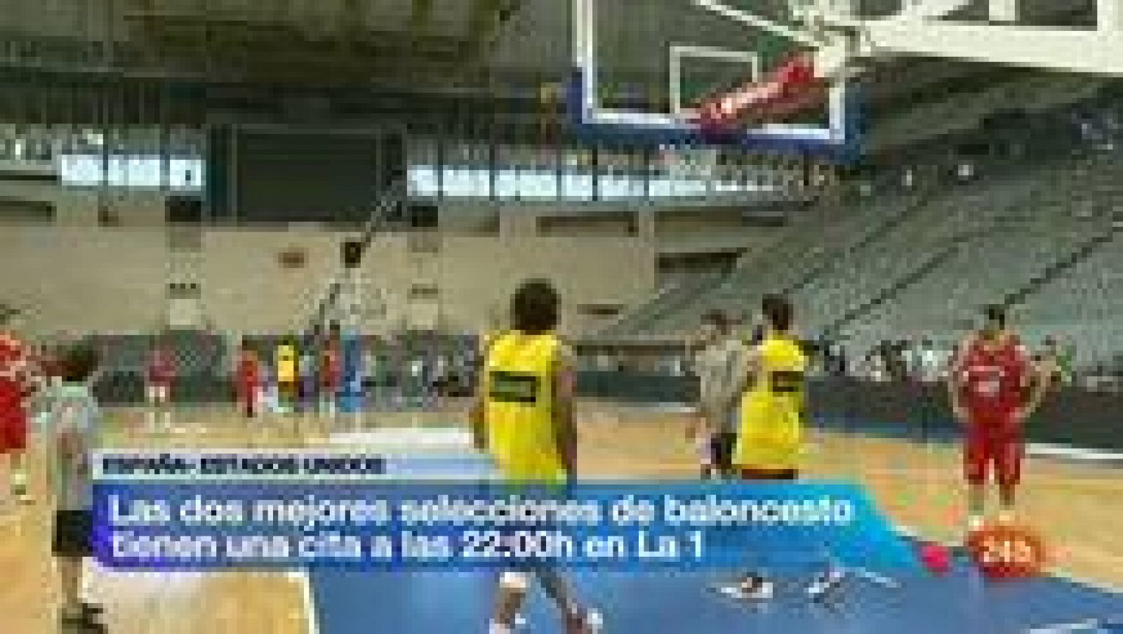 Telediario 1: España reedita ante EEUU la final de Pekín 2008 | RTVE Play