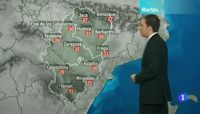Noticias Aragón - El tiempo en la comunidad de Aragón - 24/07/12