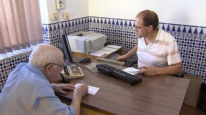 Telediario 1 - Cierre de sucursales bancarias