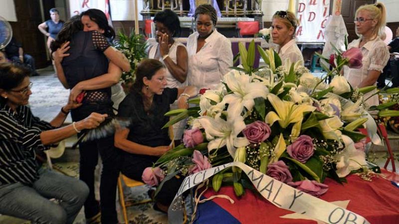 Los restos mortales de Oswaldo Payá serán enterrados hoy