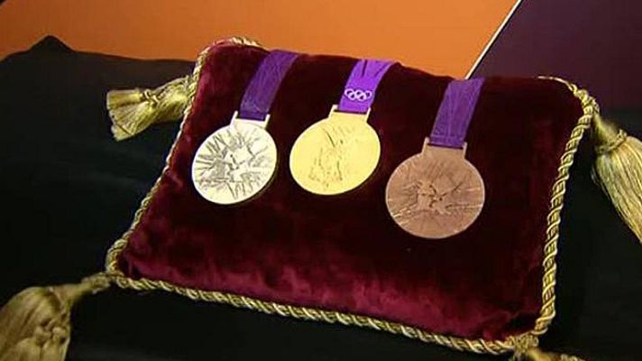 Telediario 1 - Las medallas olímpicas de Londres a la vista de TVE