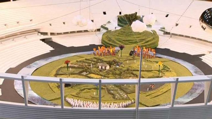 Telediario 1 - Una ceremonia 'de cine'