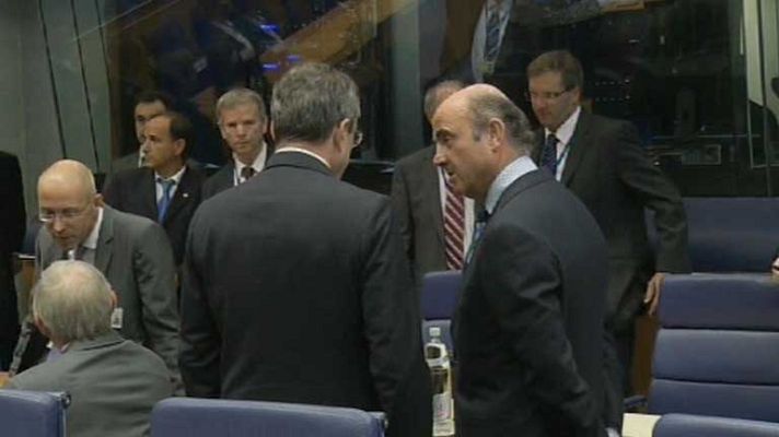 Telediario 1 - De Guindos en Berlín