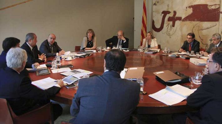 Telediario 1 - Rescate en Cataluña