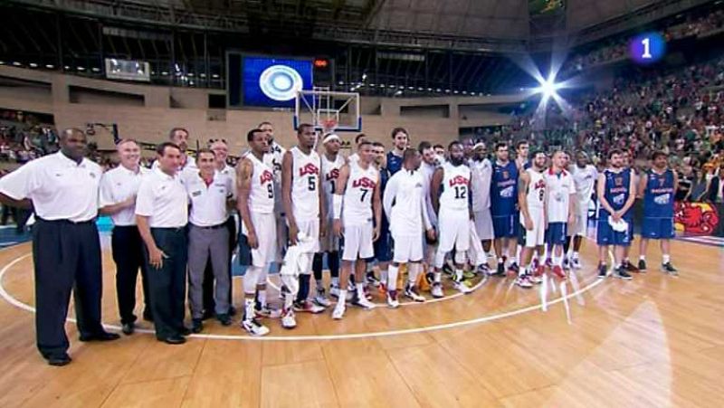 Baloncesto - Gira Preolímpica de la Selección española: España - Estados Unidos - ver ahora  