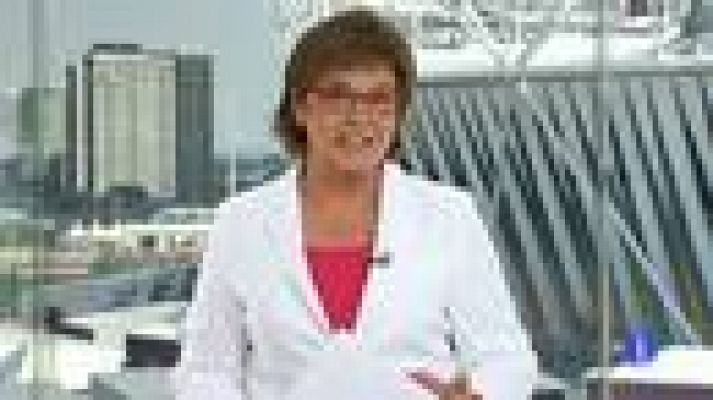 Telediario 1 - Los autobuses de Londres, contagiados por los Juegos