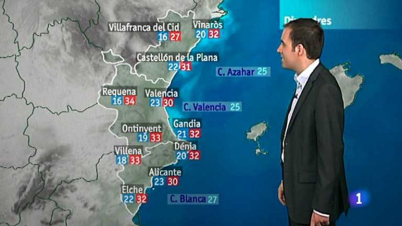  El tiempo en la Comunidad Valenciana - 26/07/12 - Ver ahora