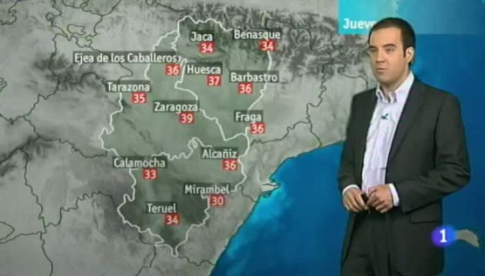 Noticias Aragón - El tiempo en Aragón - 26/07/12